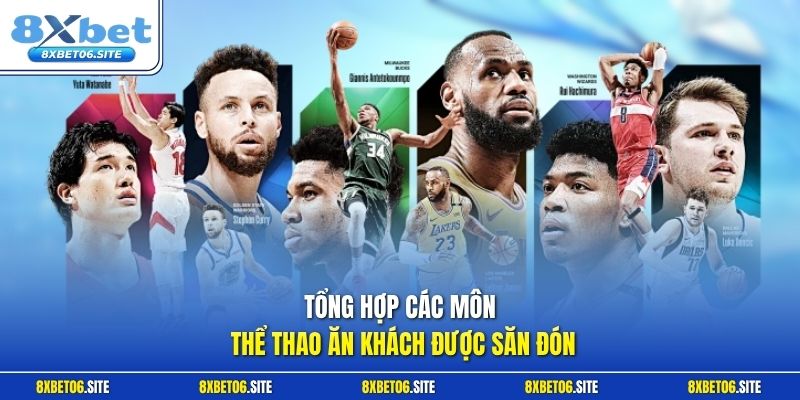 Tổng hợp các môn thể thao ăn khách được săn đón